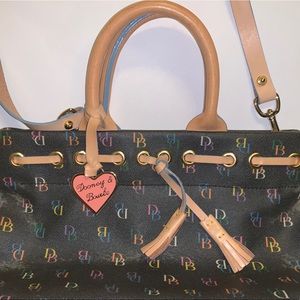 Dooney & Bourke Black Rainbow handbag